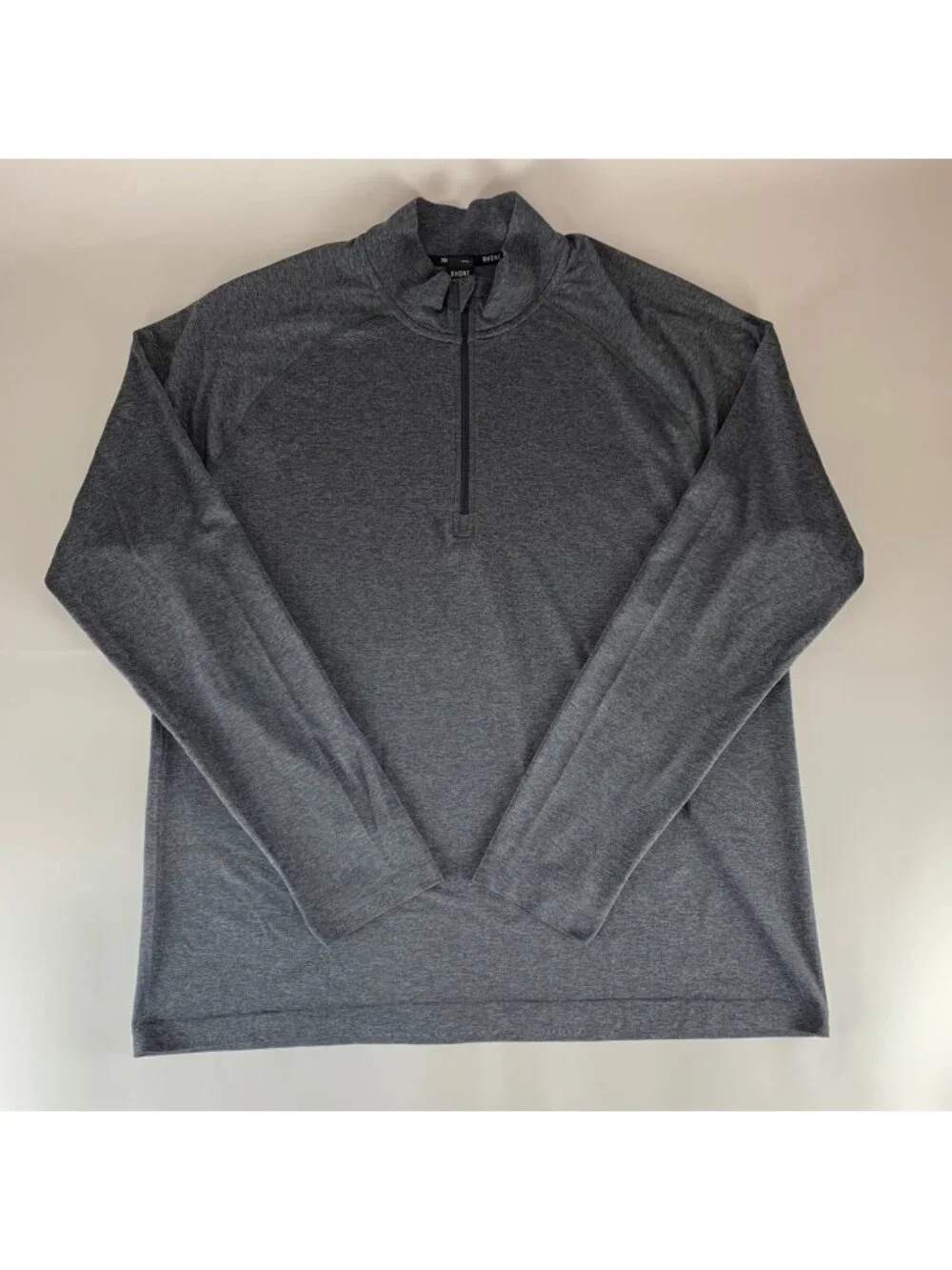 Rhone Gray 1/4 Zip Athletic Pullover Mens XL